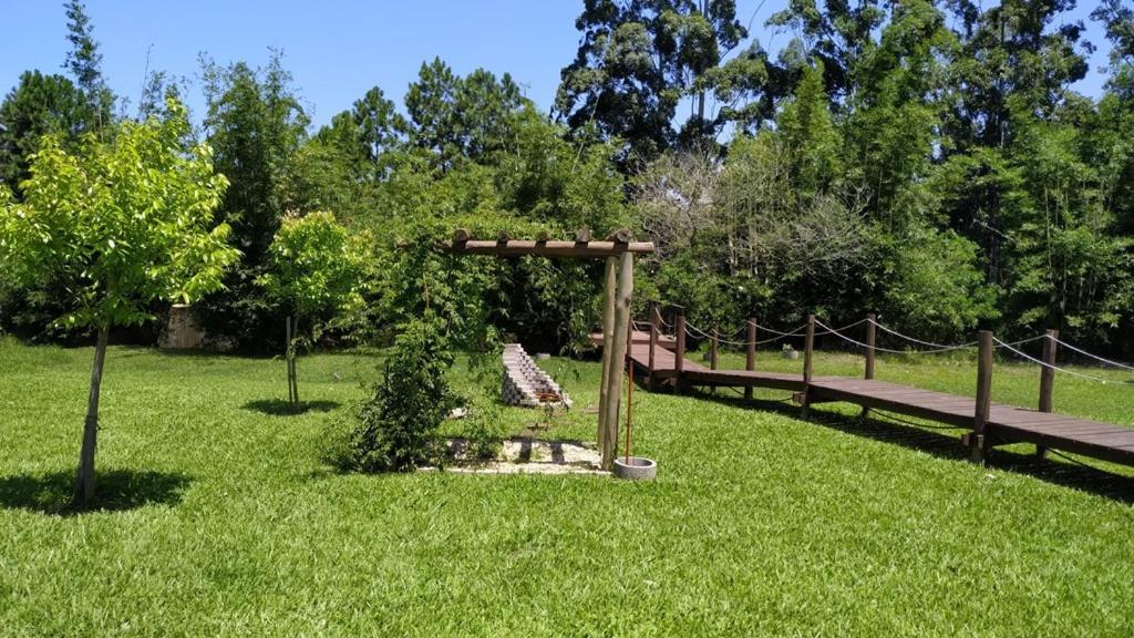 Pousada Casa De Ferro Passo de Torres Bagian luar foto